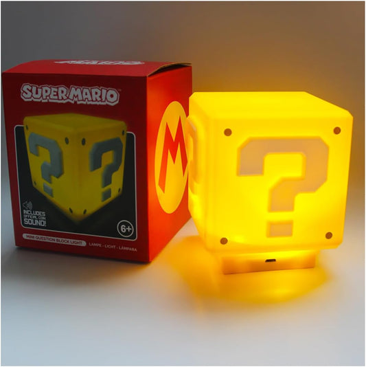 lampara cubo de Mario Bros